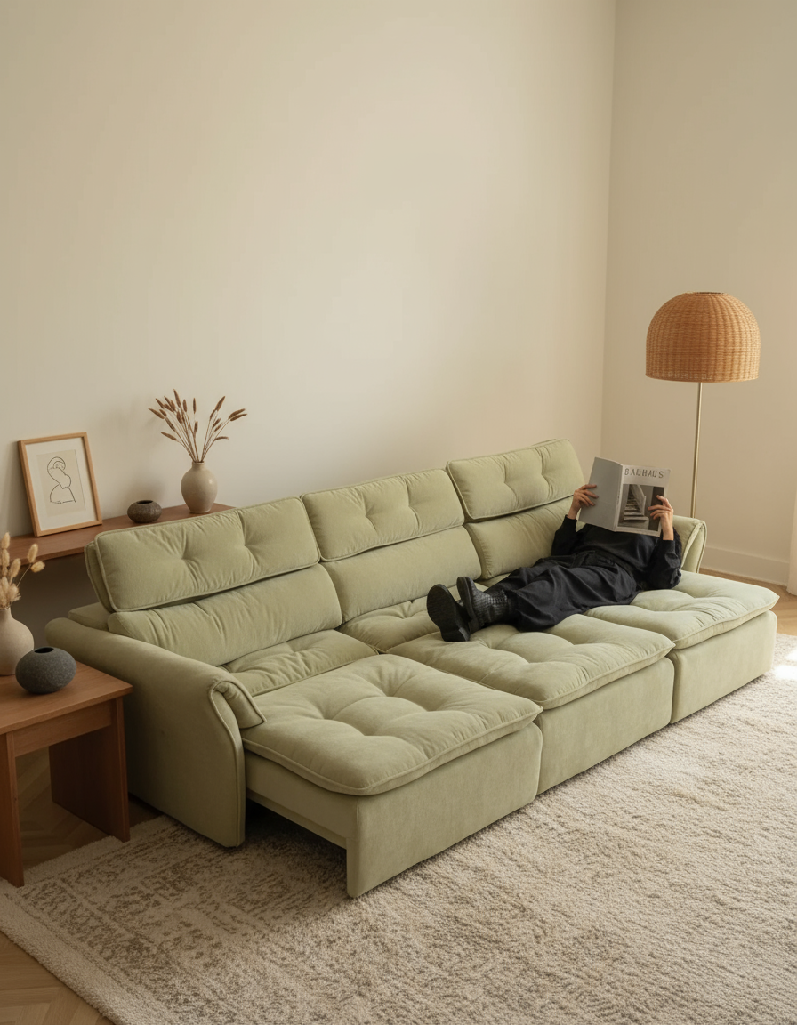 Louvel Sofa - Extendable Electrical Version