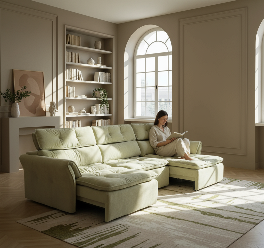 Louvel Sofa - Extendable Electrical Version