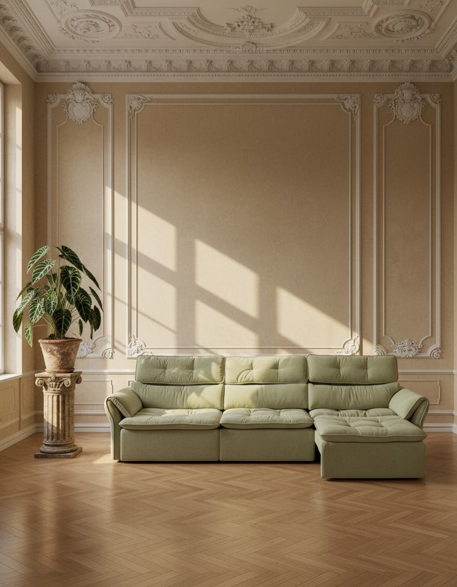 Louvel Sofa - Extendable Electrical Version